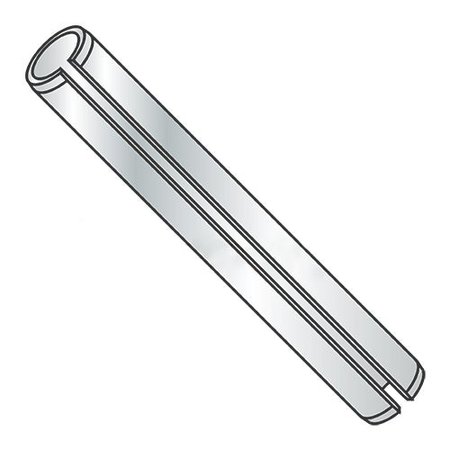 NEWPORT FASTENERS 1/4" x 2 3/4" Roll  Pins/Steel/Zinc , 500PK 937938
